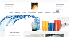 Desktop Screenshot of ebh-artsdelatable.com
